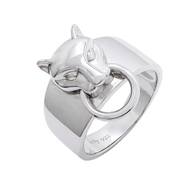 Кольцо Ch010-33-33-12 серебро Картье пантера