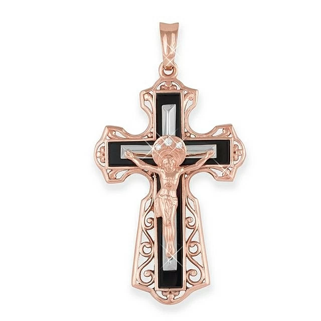 Крест христианский П-183 серебро