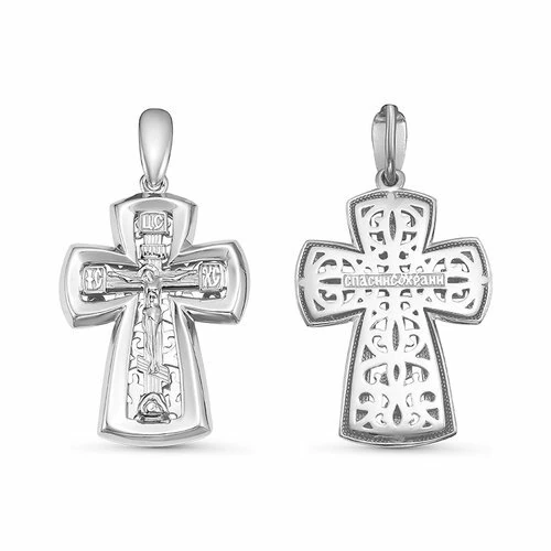 Крест христианский с080608 серебро