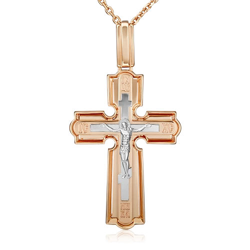 Крест христианский 03-3056-00-000-1111-42 золото