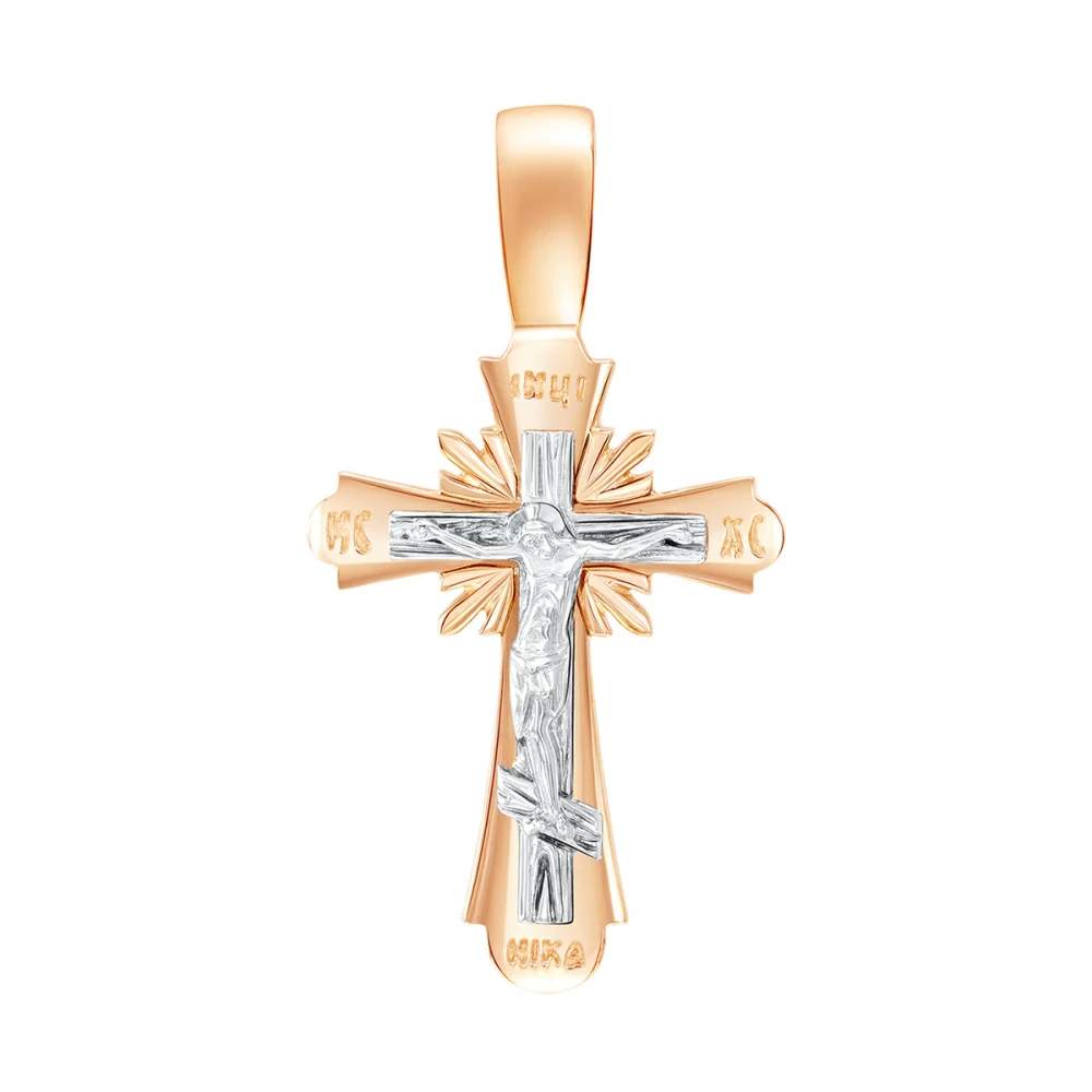 Крест христианский 00-63-0043-00 золото
