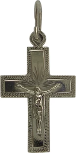Крест христианский 1037н серебро