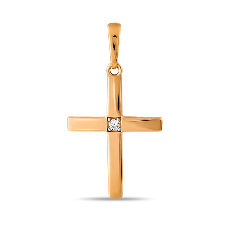 Крест декоративный 01-315417 золото