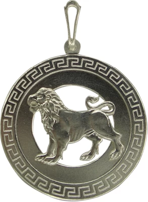 Подвеска знак зодиака 3161н серебро Лев