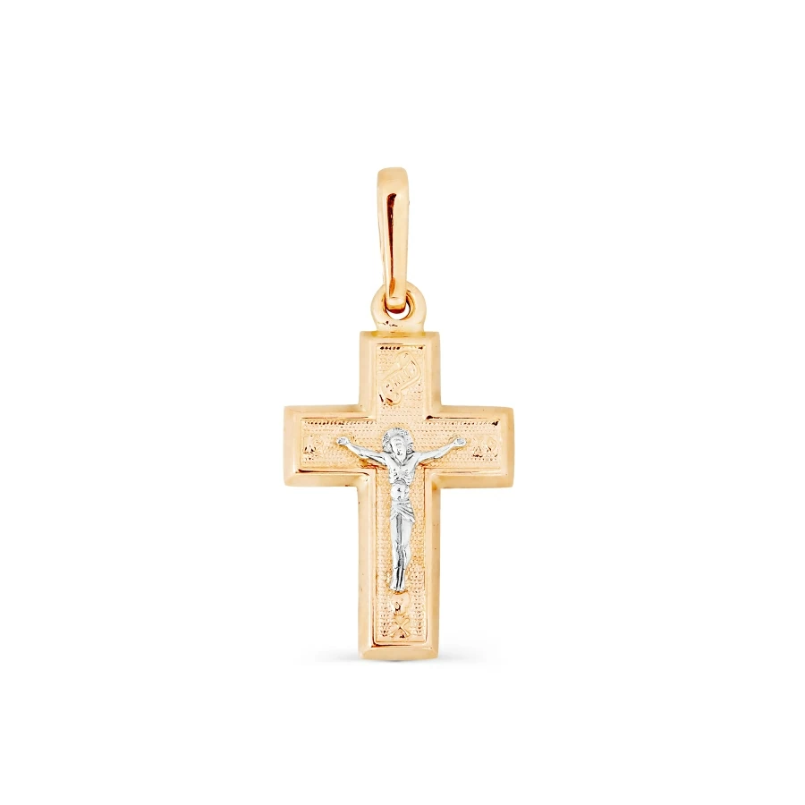 Крест христианский Т13006642 золото Пустотелый