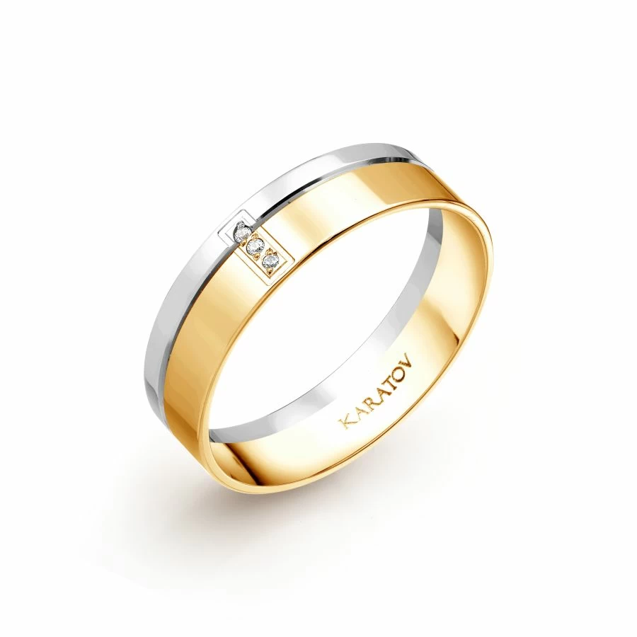 Кольцо обручальное Т131013914 золото