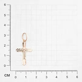 Крест христианский ИХ-22.23-ЛУЧИ золото_1