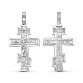 Крест христианский с080339 серебро