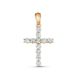 Крест декоративный 03-14-5002 золото