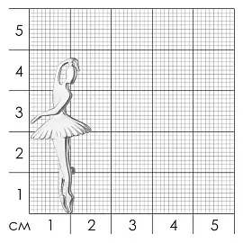 Брошь 44020194 серебро балерина_1