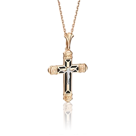 Крест христианский 03-1916-00-000-1111-25 золото