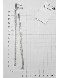 Серьги подвесные 02-3172.0000-00 серебро Цепи_3