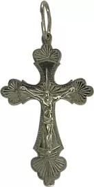 Крест христианский 1027н серебро
