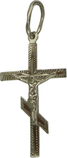 Крест христианский 1012н серебро