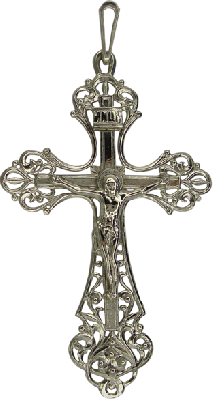 Крест христианский 1177н серебро
