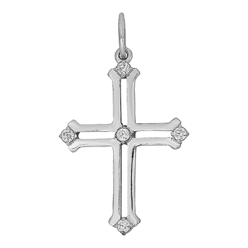 Крест декоративный 90-03-1680-00 серебро