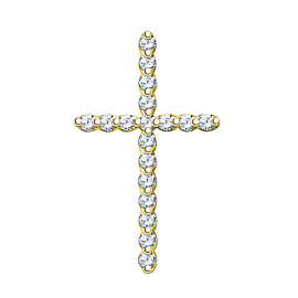 Крест декоративный л3257 золото