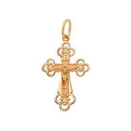Крест христианский 703407-1002 золото