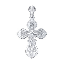 Крест христианский 94120050 серебро