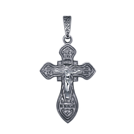 Крест христианский 3340ч-925 серебро