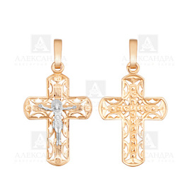 Крест христианский Кр263-01 золото