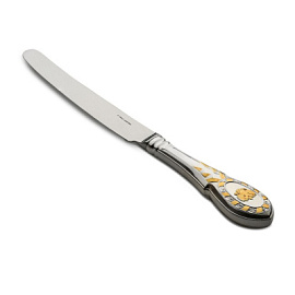 Посуда нож 26174 серебро Герб России