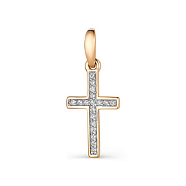 Крест декоративный Кр130-1125 золото