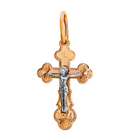 Крест христианский 810-00014-10-00-00-02 золото