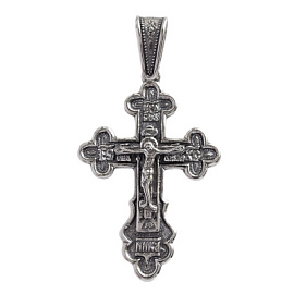Крест христианский КР-67 серебро Полновесный