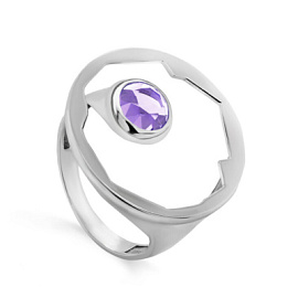 Кольцо 1-144-60200 серебро