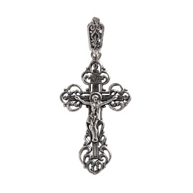 Крест христианский кр-063 серебро