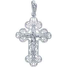 Крест христианский s3312 серебро