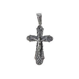 Крест христианский кр-51 серебро Полновесный