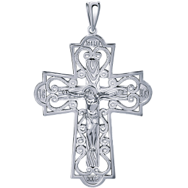 Крест христианский 3307-925 серебро