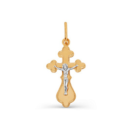 Крест христианский Т13006017 золото