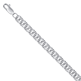 Браслет классический НБ22-052Ю-3 d0.90 серебро