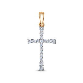 Крест декоративный 32116-151-00-00 золото