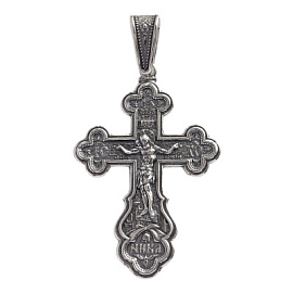 Крест христианский КР-60 серебро Полновесный