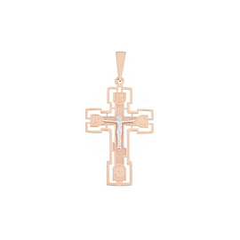 Крест христианский КР-153 золото